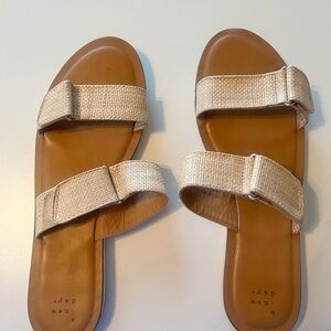 A New Day Women's Beige Sandals